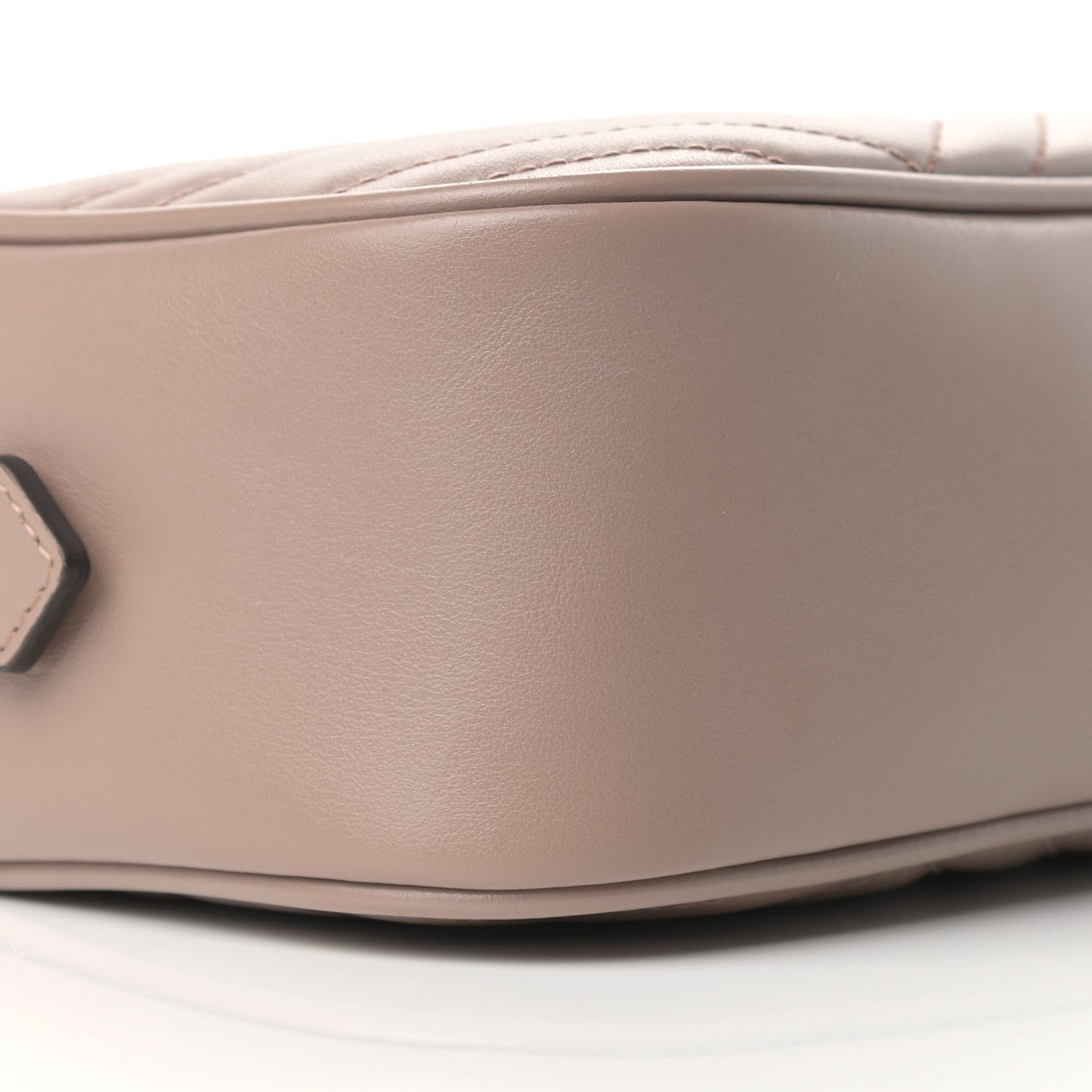 Calfskin Matelasse Small GG Marmont Chain Shoulder Bag Porcelain Rose