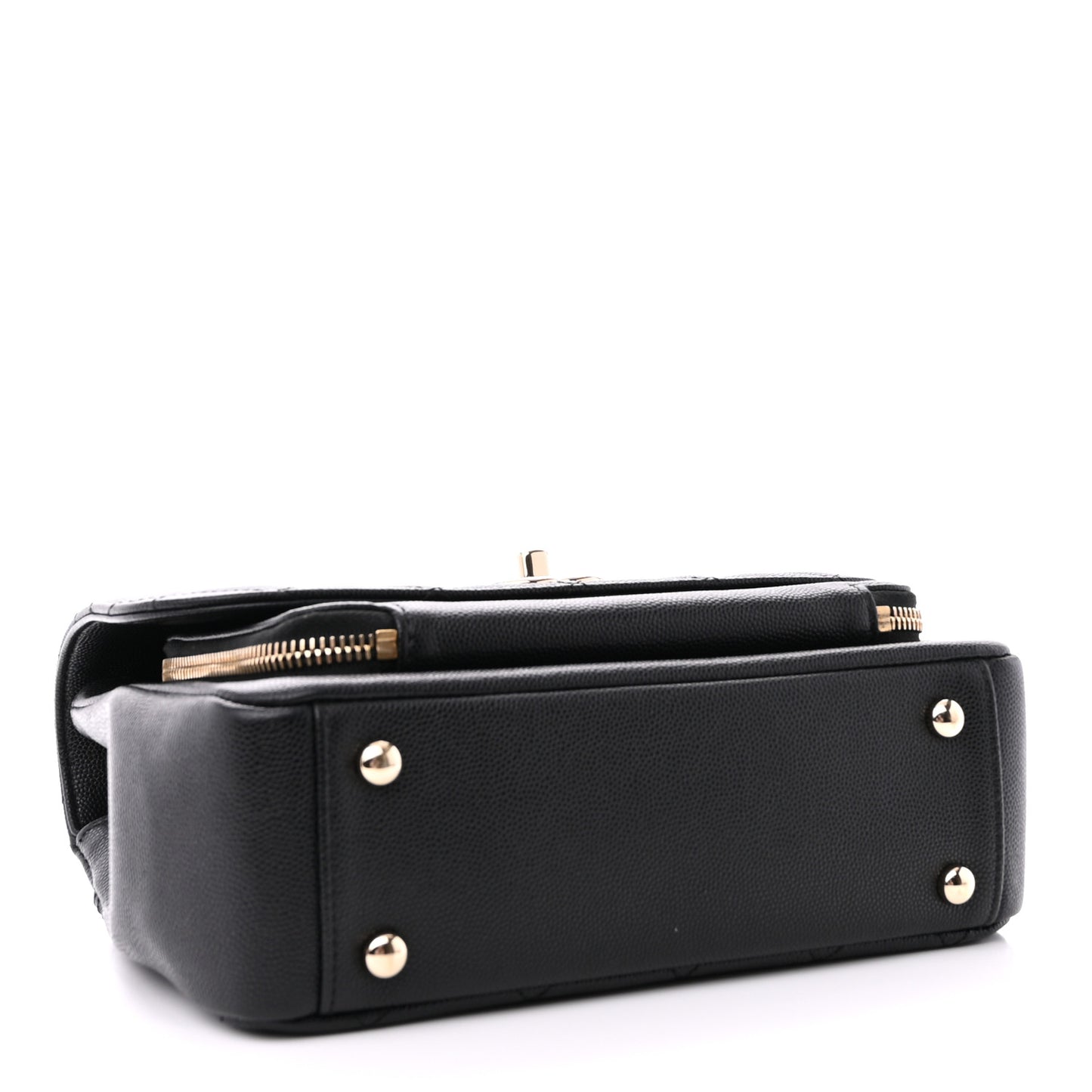 Caviar Quilted Medium Business Affinity Flap Black