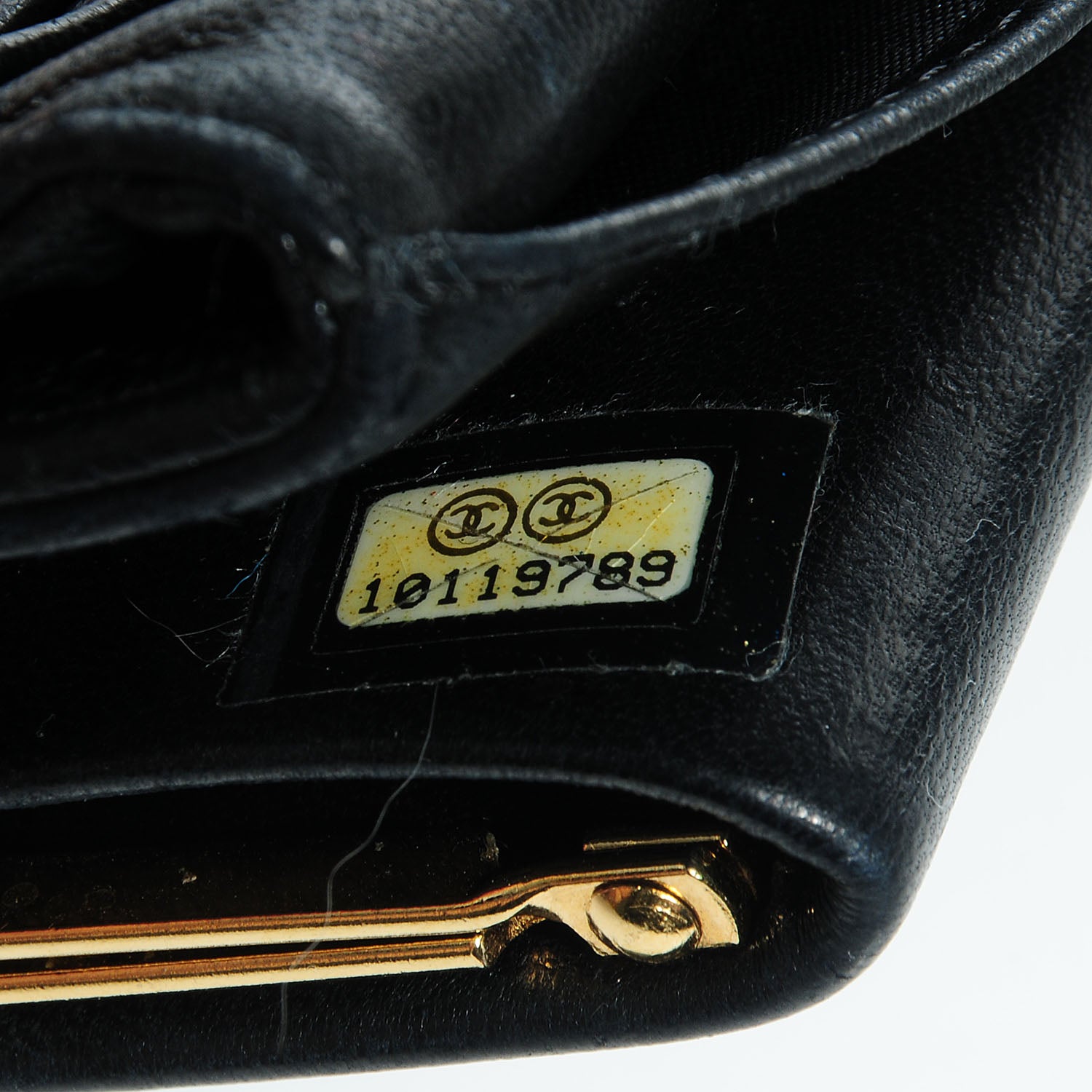Chanel Caviar CC French Wallet Black 8 of 8