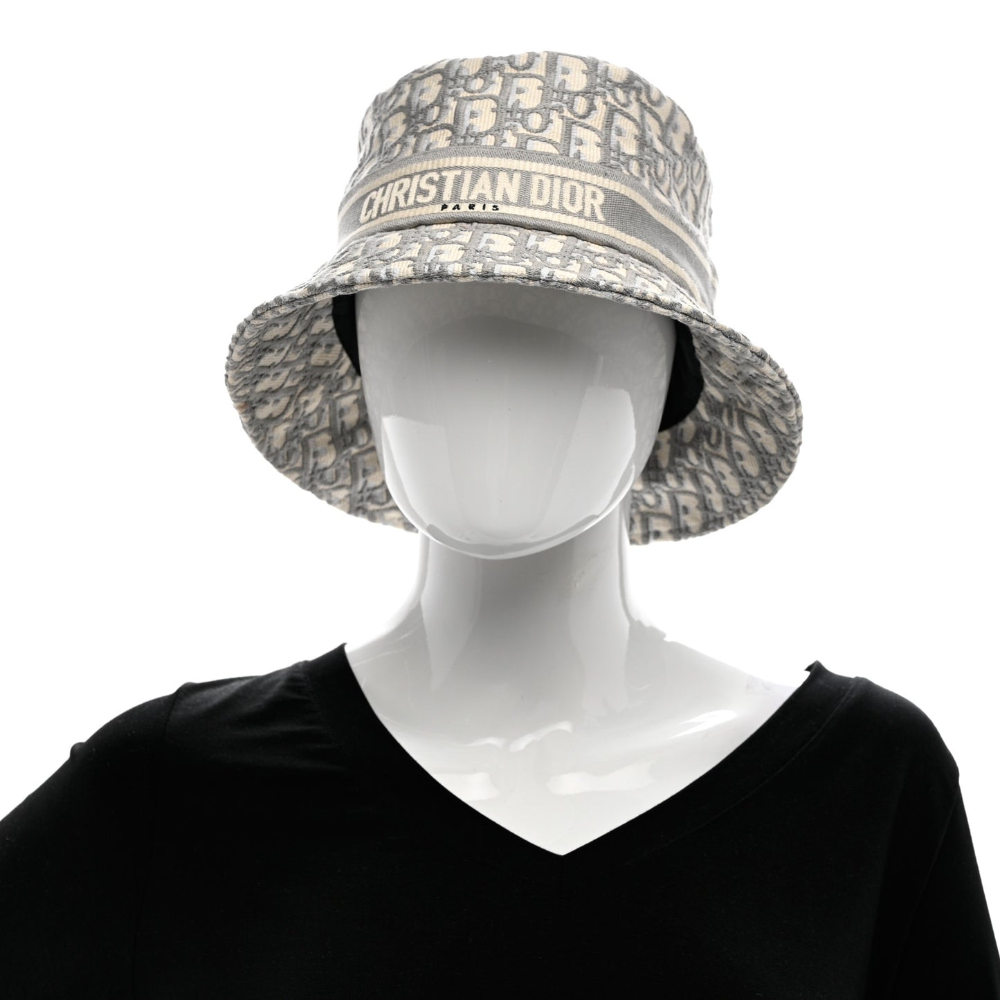 Oblique Bucket Hat 59 Grey