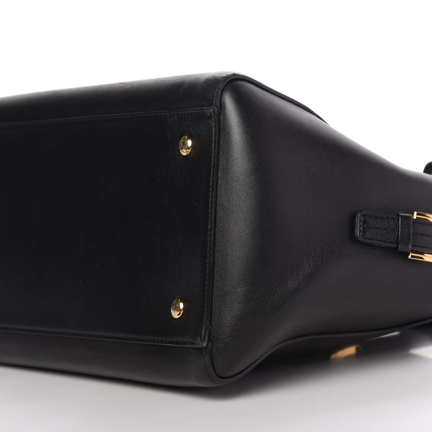 Vitello Calfskin Signature Tote Black