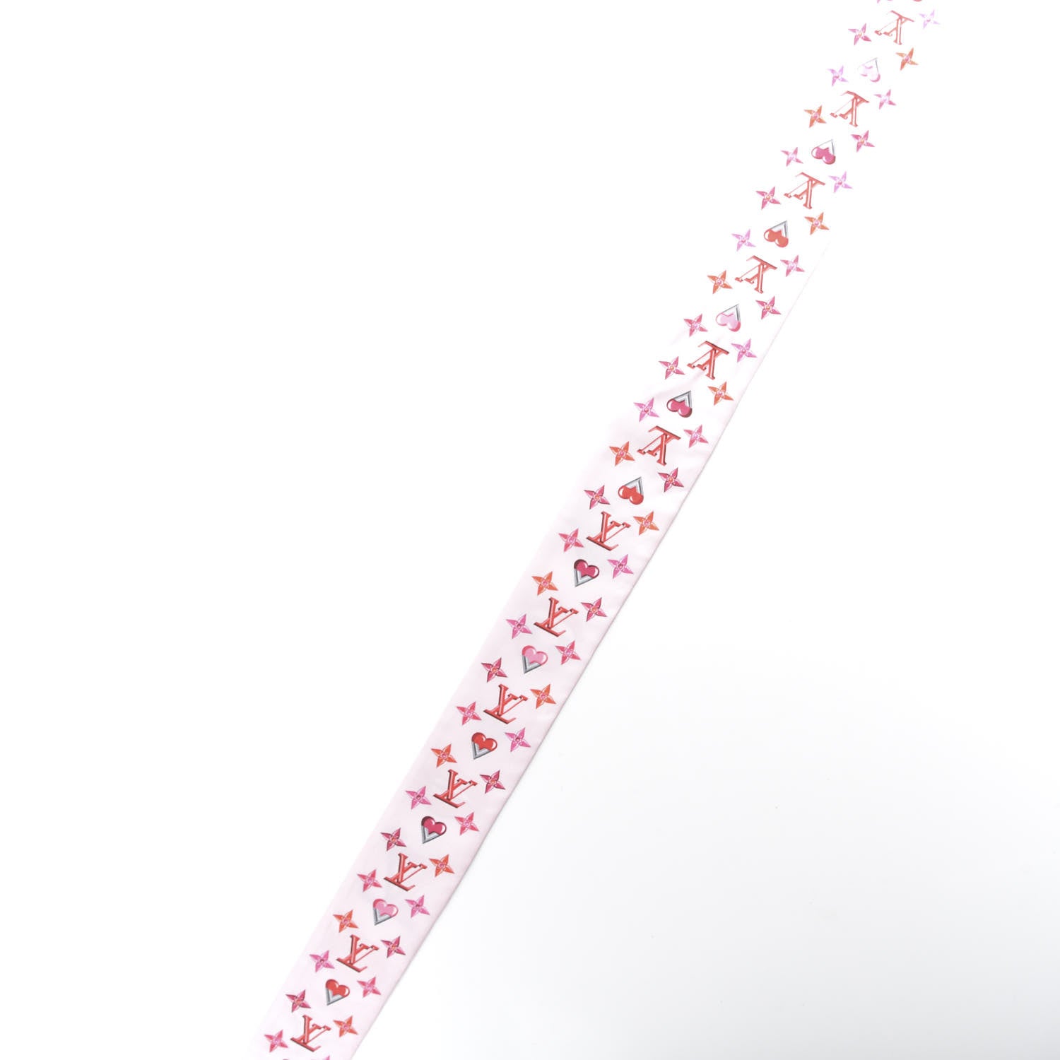 Louis Vuitton Silk Lucky Monogram BB Bandeau Rose Pop 3 of 4