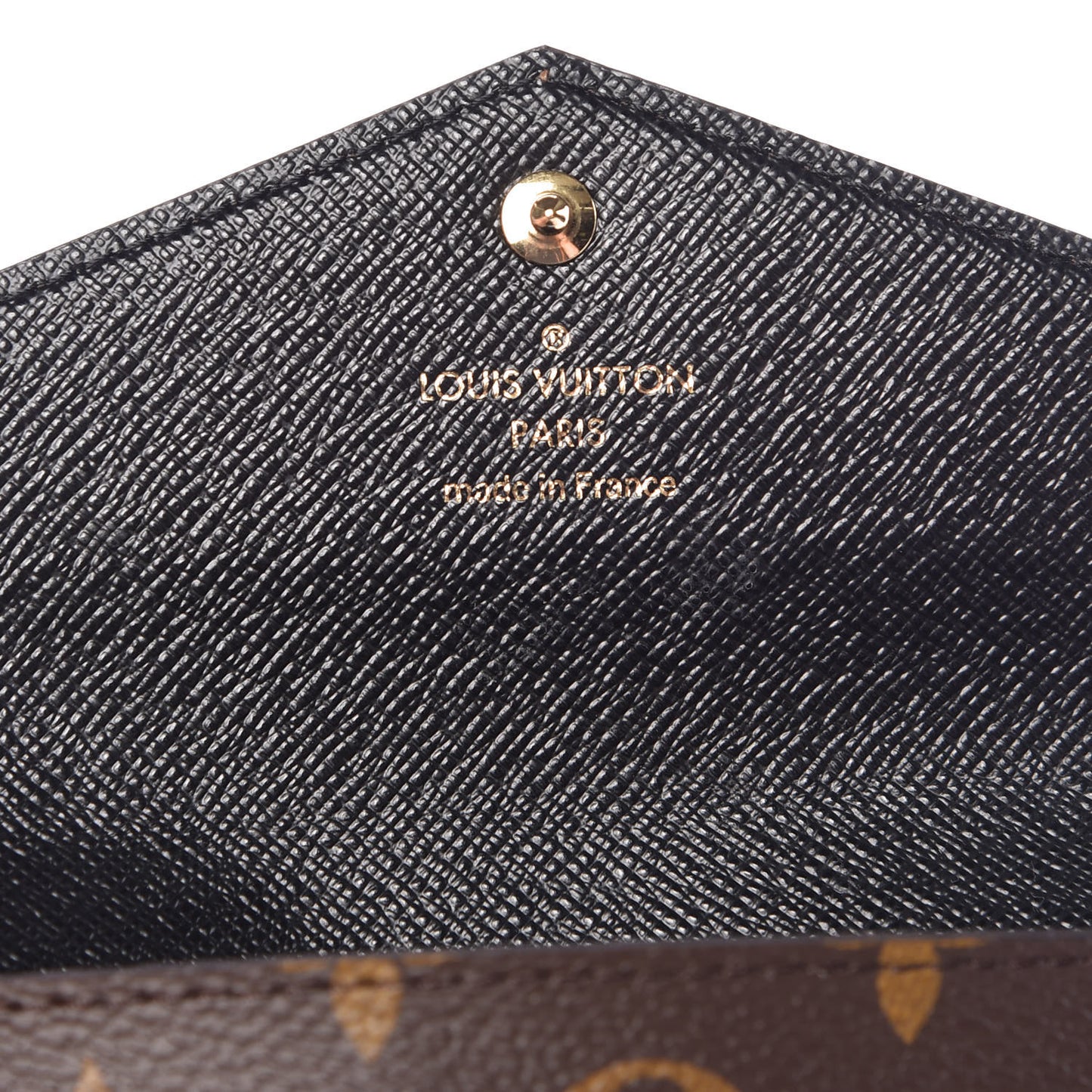 Monogram Daily Organizer Envelope Insert Black