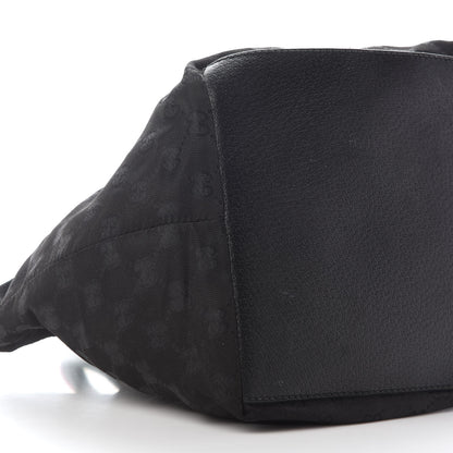 Gucci GG Monogram Small Web Handle Bucket Tote Black 7 of 8
