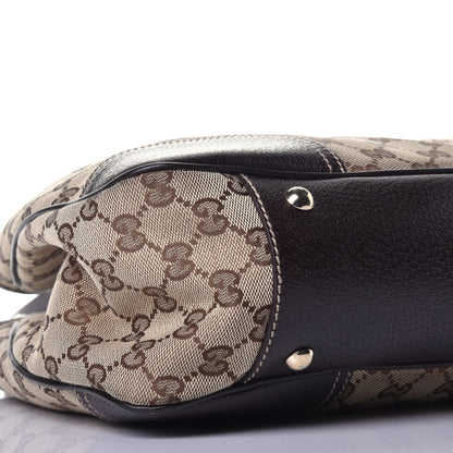 Gucci Monogram Medium Princy Tote Dark Brown 8 of 10
