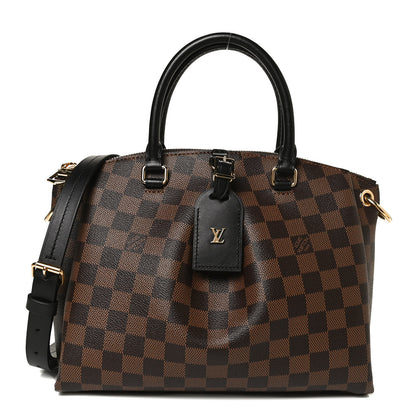 Louis Vuitton Damier Ebene Odeon Tote PM Black 1 of 10