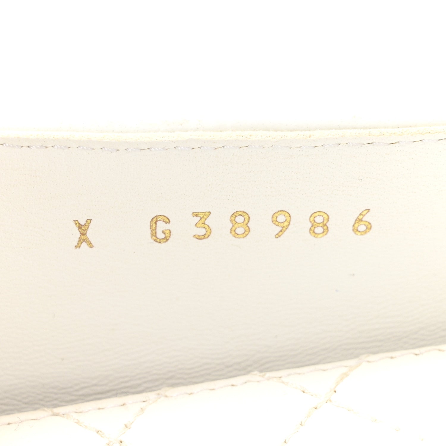Chanel Shiny Lambskin Metal Cap Toe Ankle Chain Ballerina Flats 39.5 White Black 9 of 14