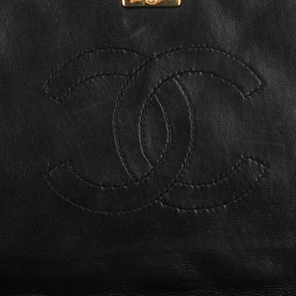 Chanel Lambskin Quilted Medium Single Flap Black 12 of 12