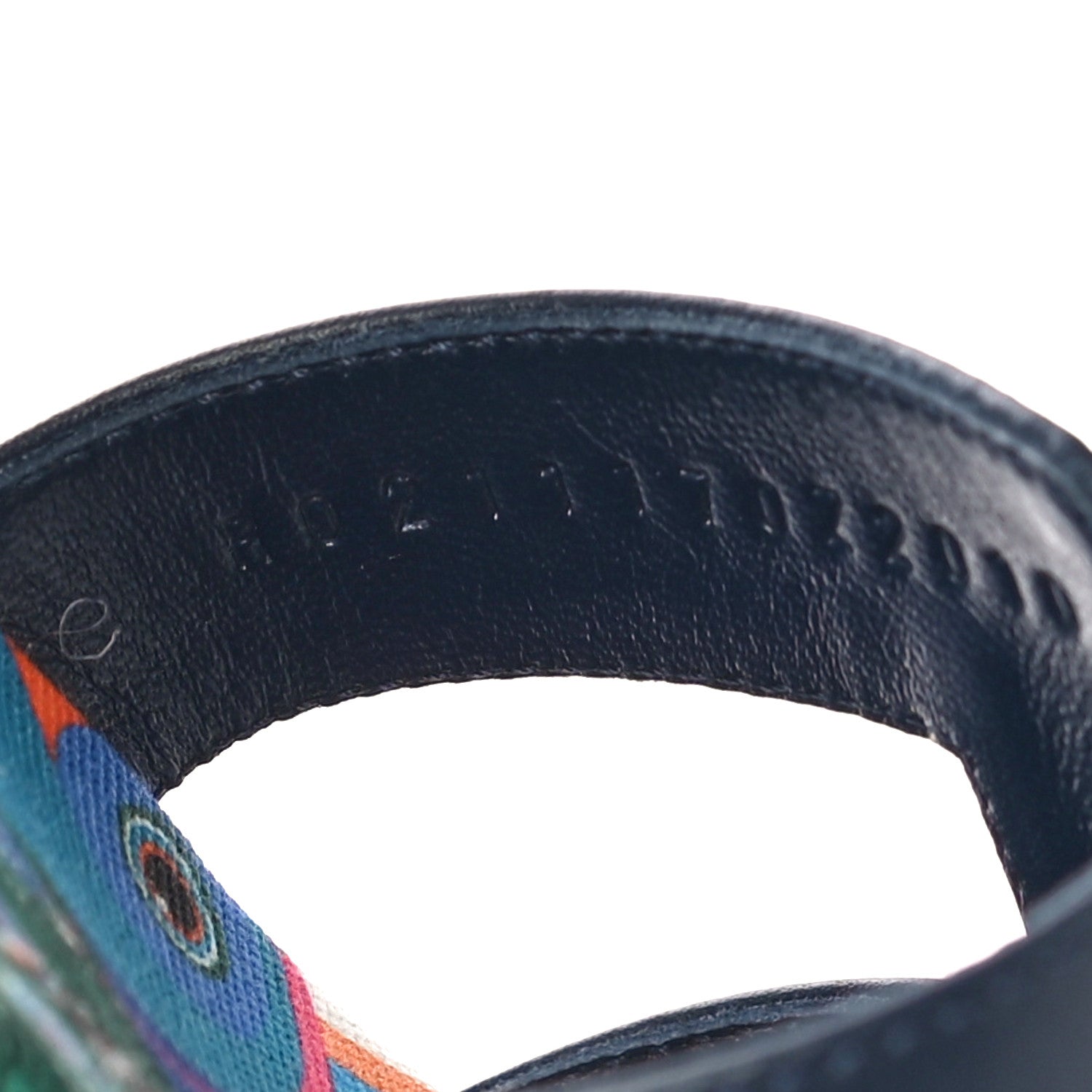 Hermes Calfskin Toucans de Paradis Oran Sandals 35.5 Bleu Indigo 9 of 12