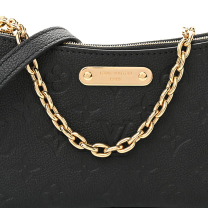 Louis Vuitton Empreinte Monogram Liv Pochette Black 7 of 9