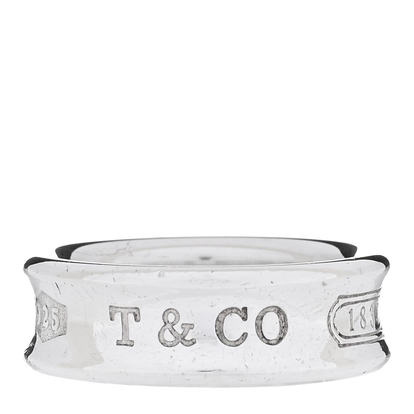 Sterling Silver 1837 Band Ring 54 7