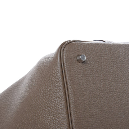 Hermes Taurillon Clemence Picotin Lock 22 MM Etoupe 8 of 11