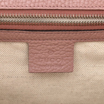 Gucci Calfskin Small GG Marmont Top Handle Bag Rosy Phard 6 of 10