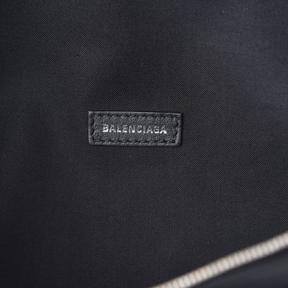 Balenciaga Smooth Calfskin Logo Large Everyday Beltpack Black 5 of 8