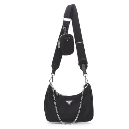 Prada Nylon Re-Edition 2005 Shoulder Bag Black 1 of 9