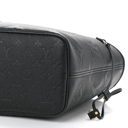 Louis Vuitton Empreinte Monogram Giant Neverfull MM Black 10 of 10
