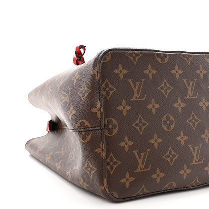 Louis Vuitton Monogram Neonoe MM Coquelicot 8 of 10