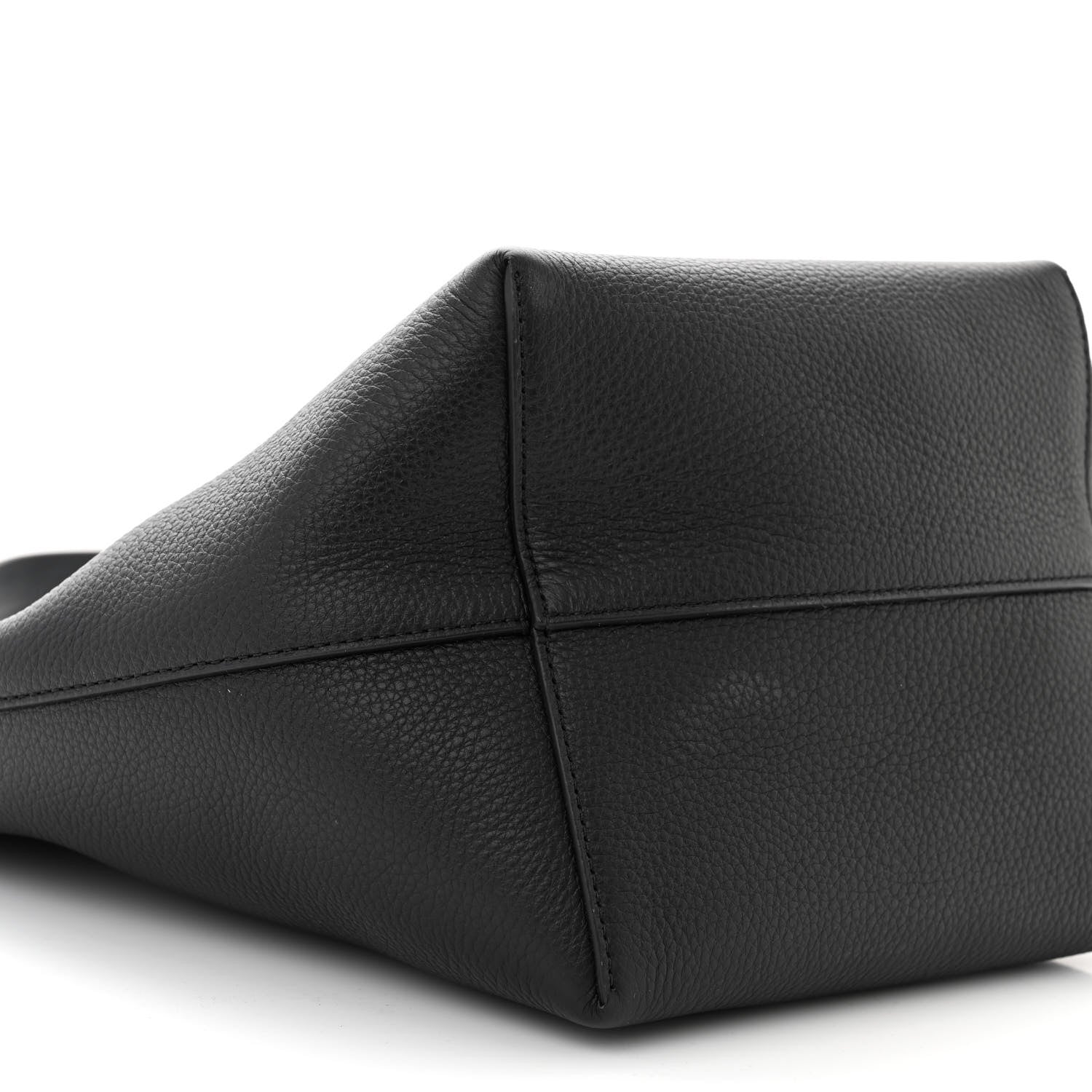 The Row Grained Calfskin Medium N/S Park Tote Black 9 of 11