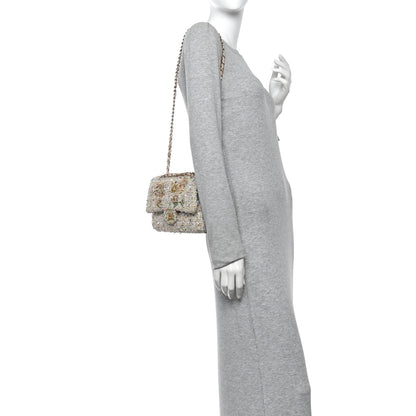Chanel Tweed Garden Party 2.55 Reissue 225 Flap Multicolor 2 of 12