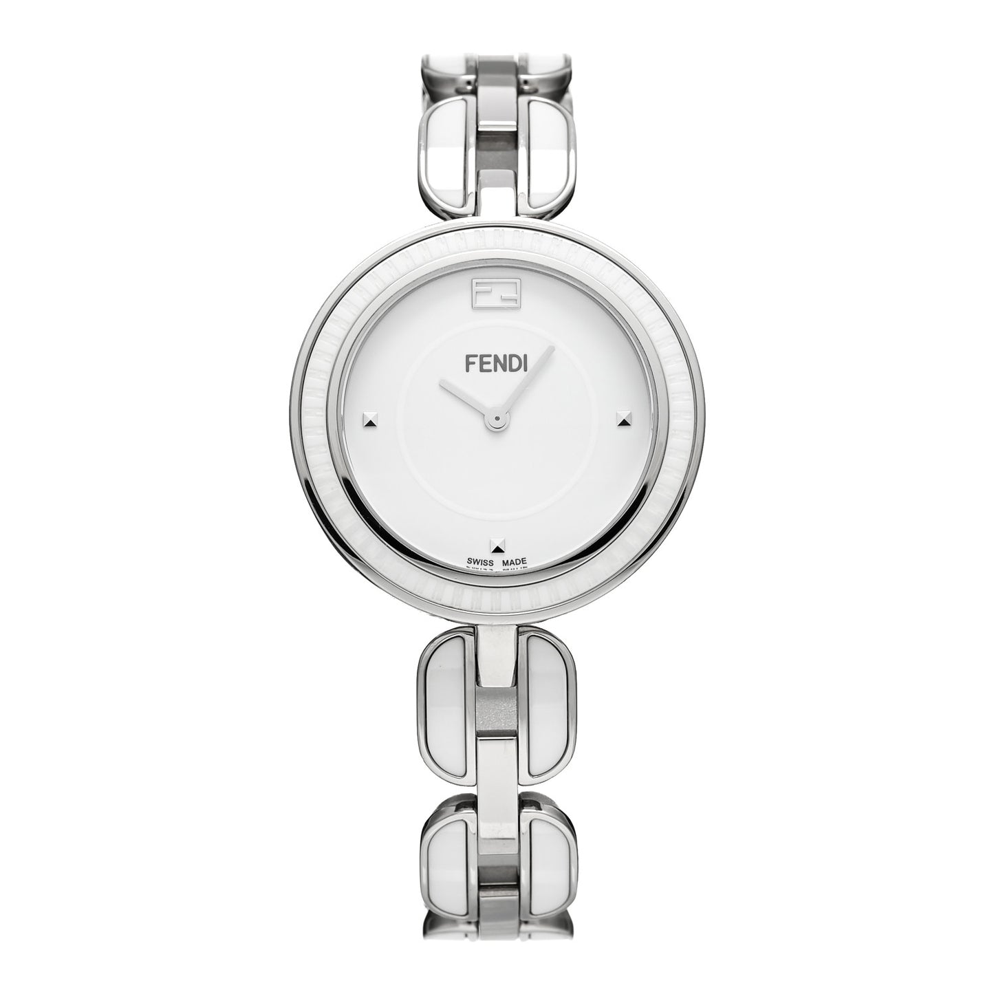 Stainless Steel 36mm My Way Quartz Watch White