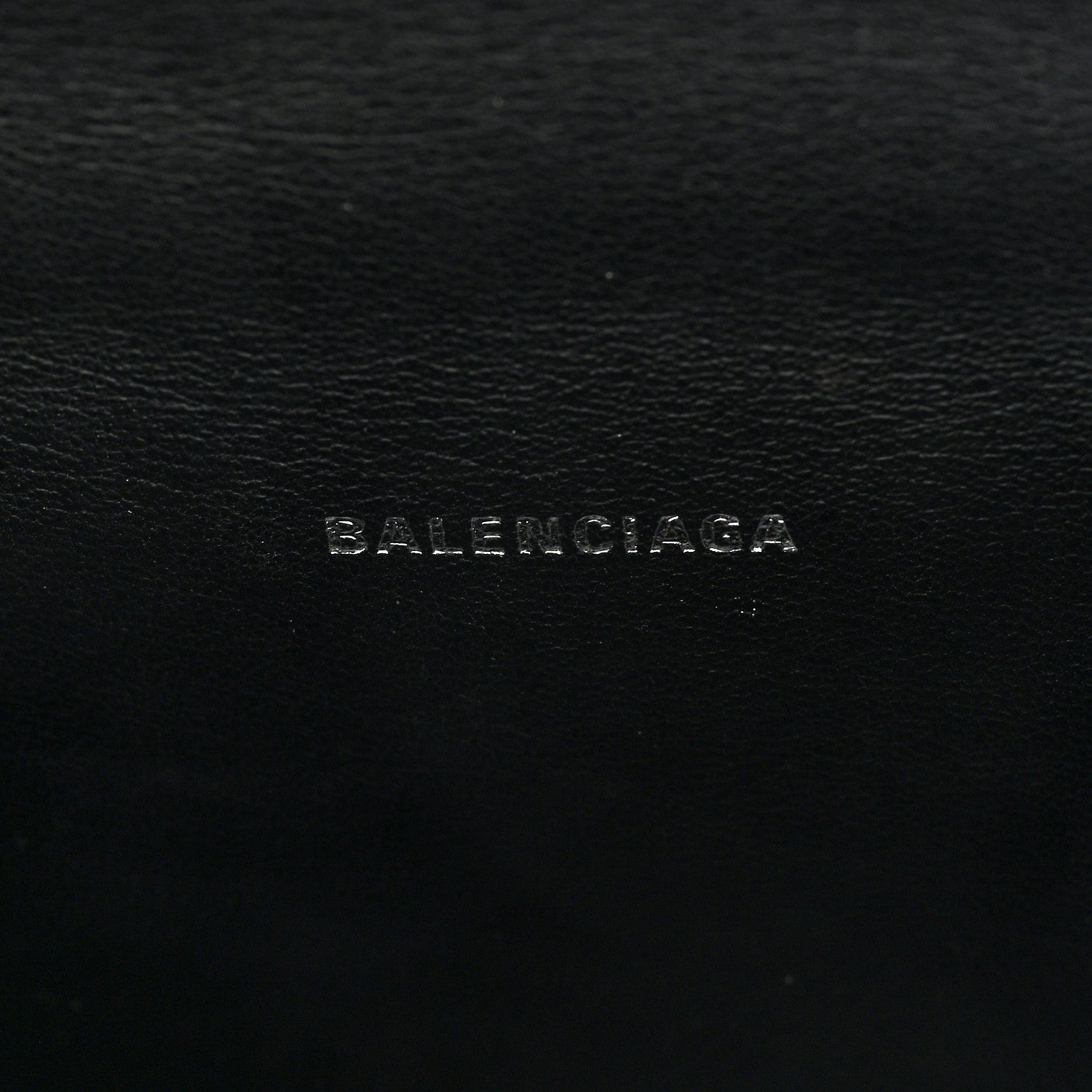 Balenciaga Strass Suede Hourglass Top Handle Bag XS Black Jet 6 of 9