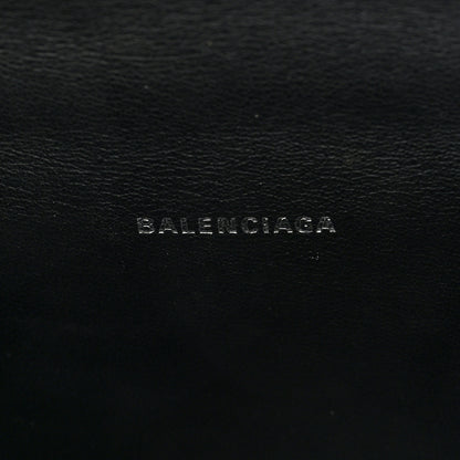 Balenciaga Strass Suede Hourglass Top Handle Bag XS Black Jet 6 of 9