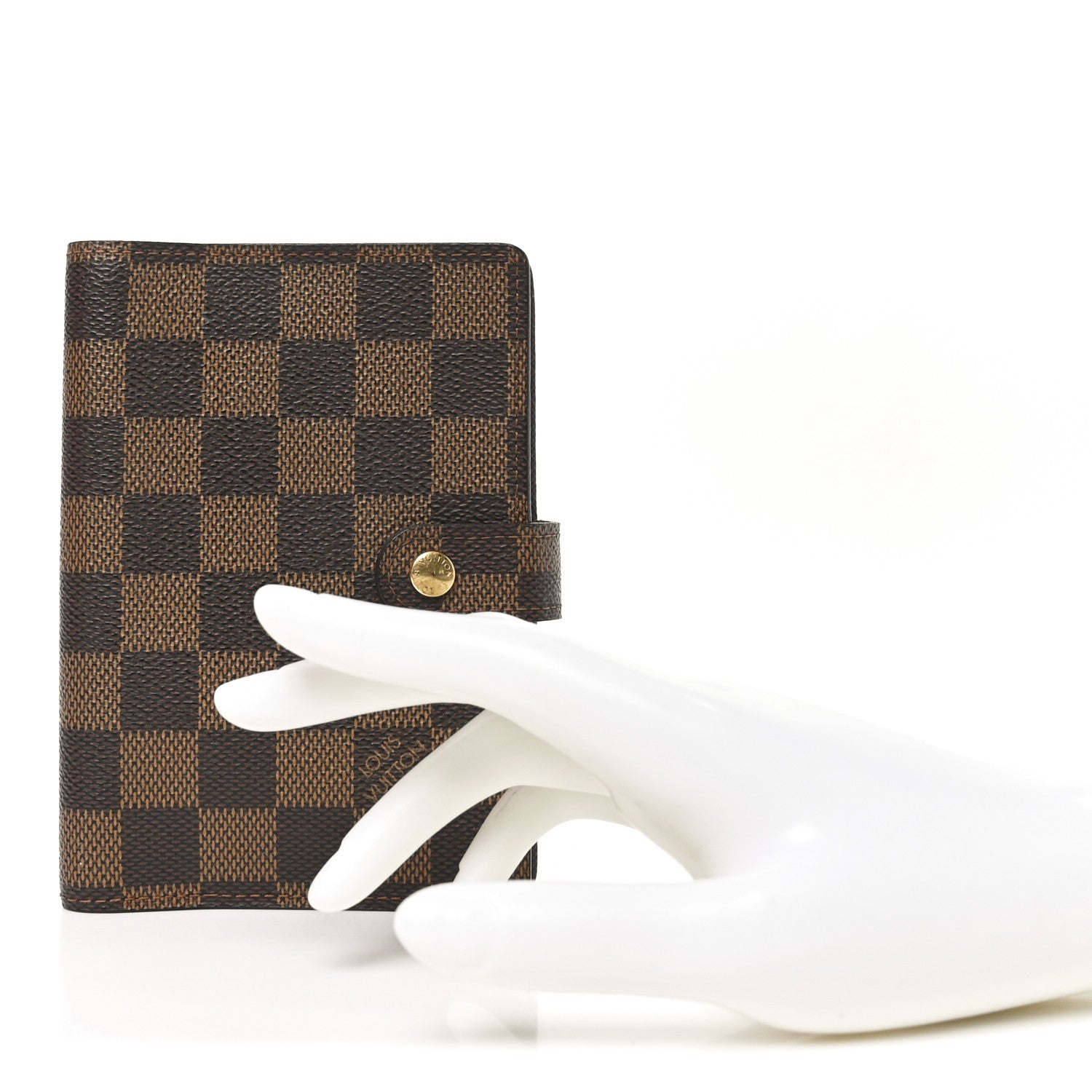 Louis Vuitton Damier Ebene Small Ring Agenda Cover 2 of 7