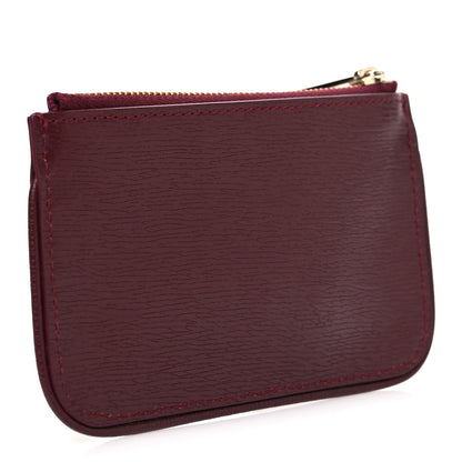 Gucci Calfskin Script Key Case Rosso Ancora Red 3 of 7
