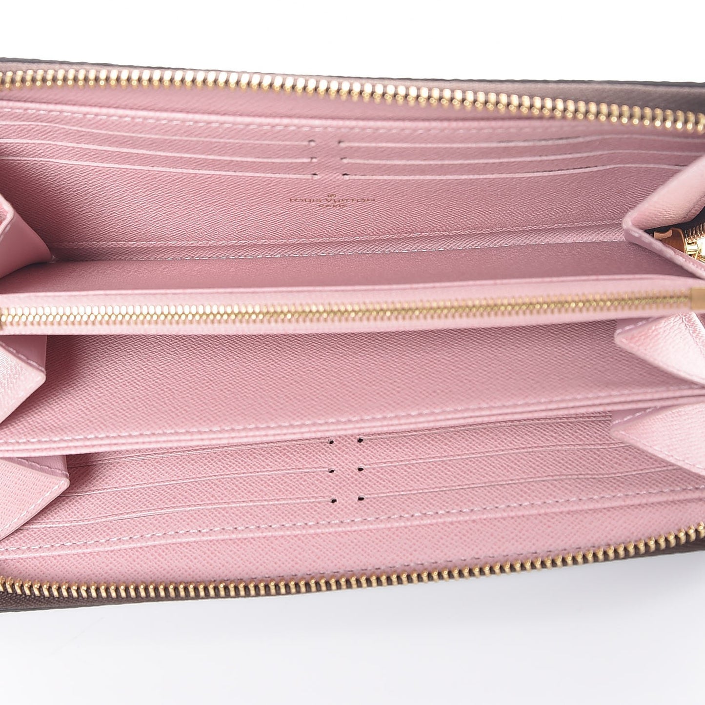 Monogram Zippy Wallet Rose Ballerine
