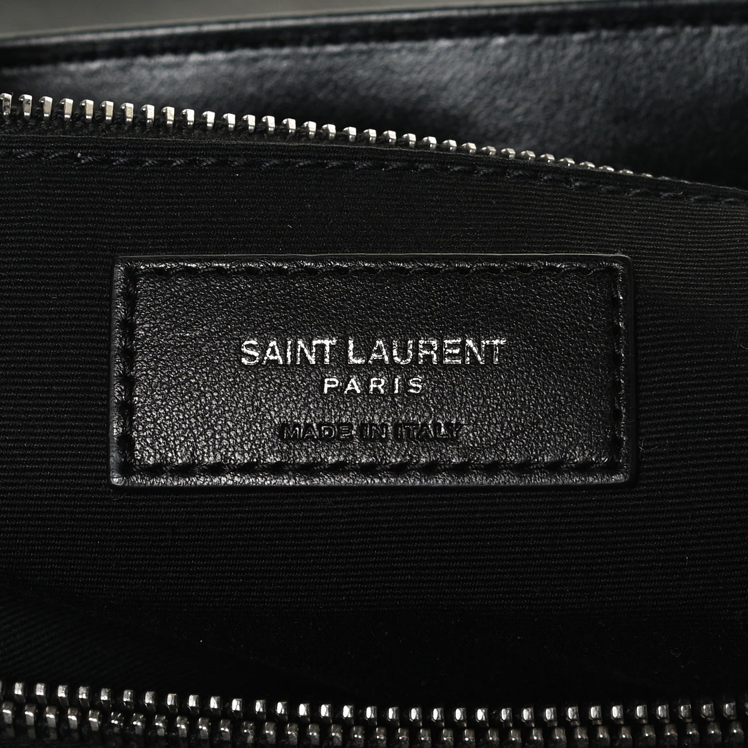 Saint Laurent Calfskin Y Quilted Monogram Medium Loulou Chain Satchel Black 7 of 12