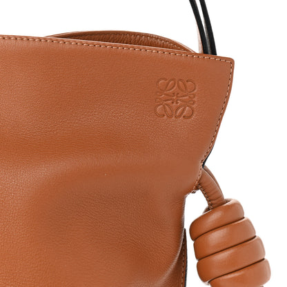 Loewe Calfskin Small Flamenco Knot Bag Caramel 8 of 10