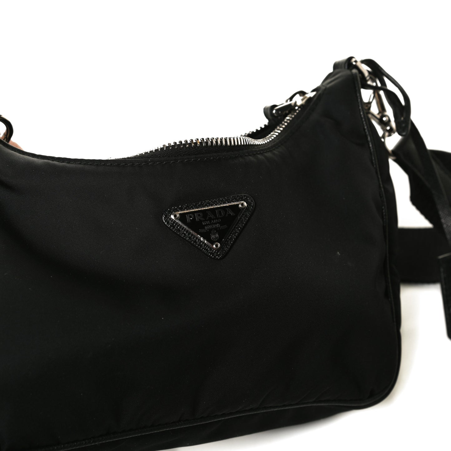 Nylon Re-Edition 2005 Shoulder Bag Black