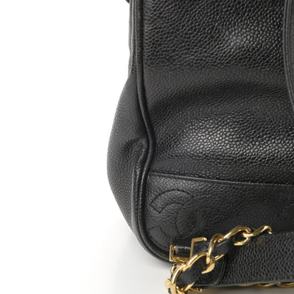 Chanel Caviar CC Backpack Black 13 of 15