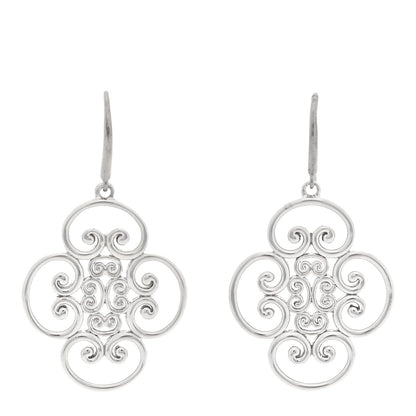 Tiffany Sterling Silver Paloma's Venezia Goldoni Drop Earrings 1 of 4
