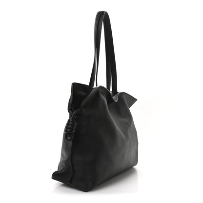 Loewe Calfskin Large Flamenco Knot Bag Black 3 of 10