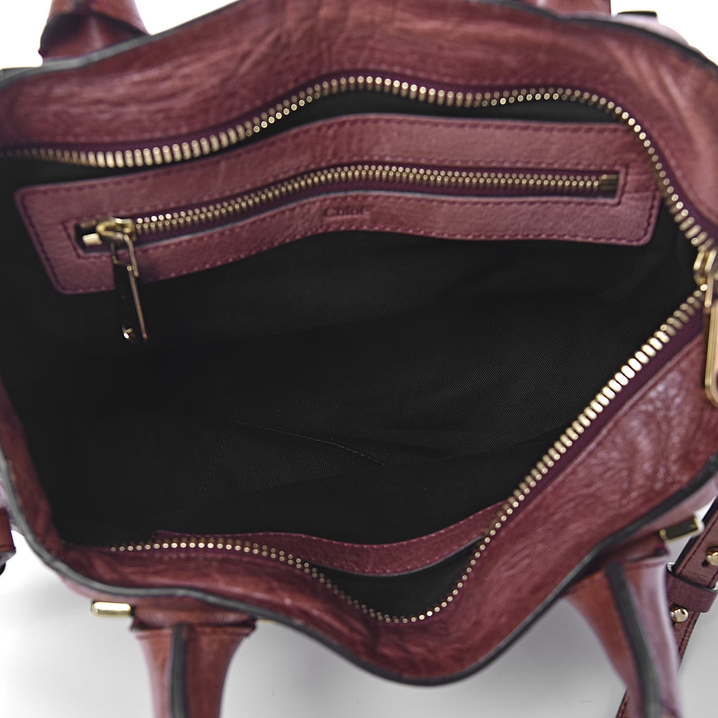 Tumbled Lambskin Medium Ethel Satchel Nutmeg Moka