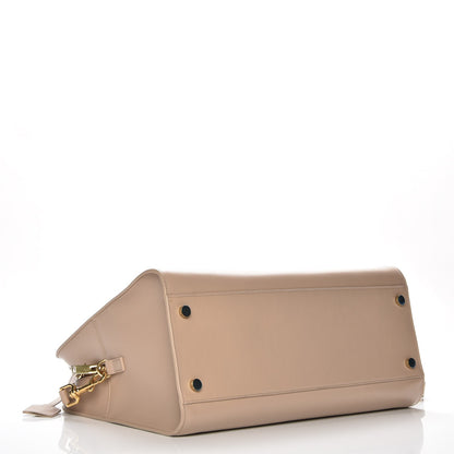 Saint Laurent Smooth Calfskin Medium Monogram Cabas Beige 5 of 9