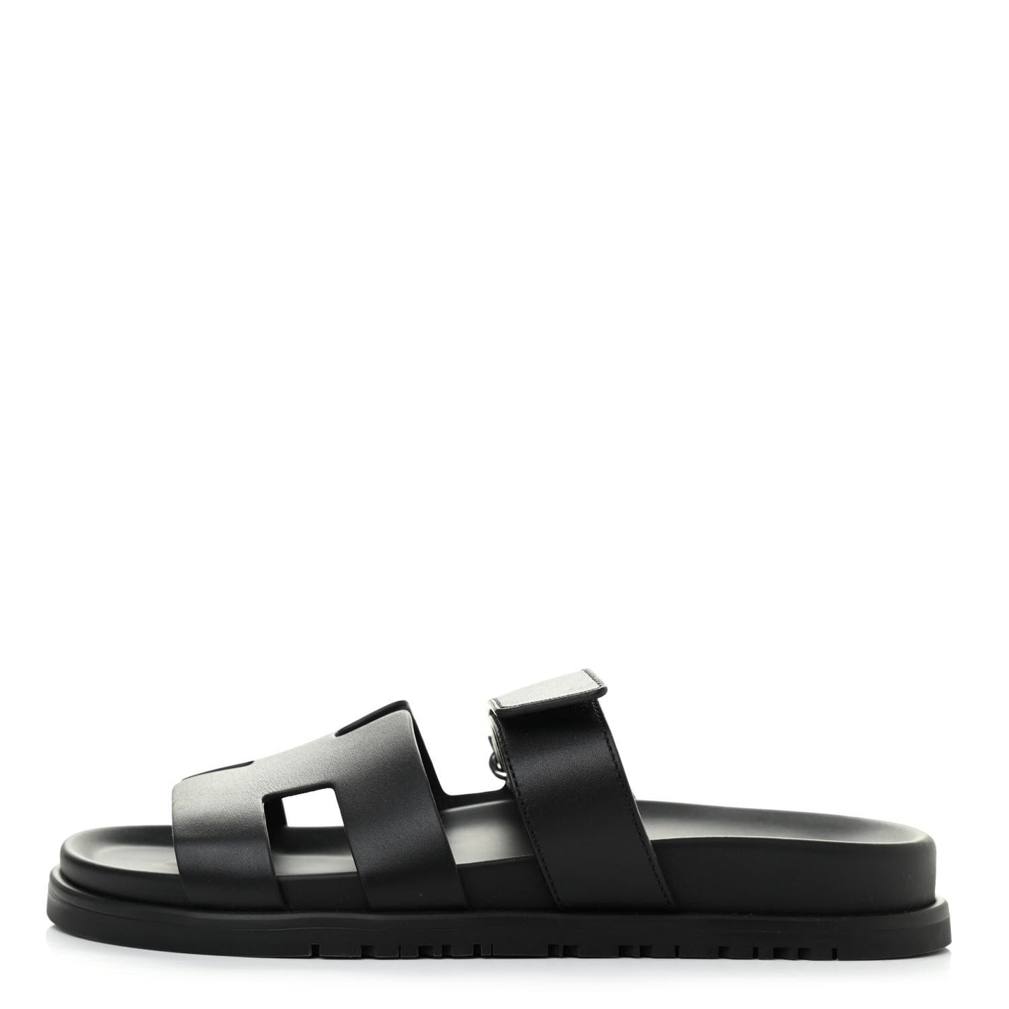 Calfskin Womens Chypre Sandals 37 Black