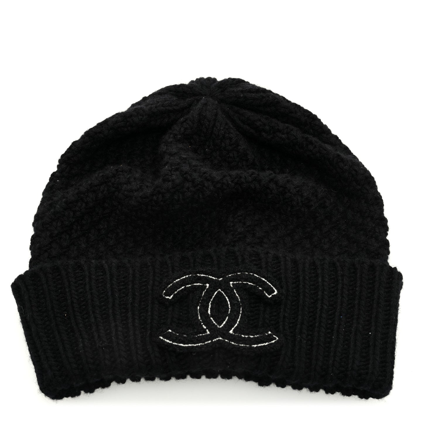 Cashmere CC Beanie Hat Black