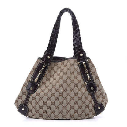 Gucci Monogram Small Pelham Shoulder Bag Dark Brown 1 of 11