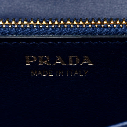 Prada Tessuto Quilted Mini Crossbody Wallet Bleuette 6 of 10
