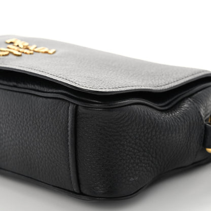 Prada Vitello Phenix Crossbody Bag Black 10 of 11