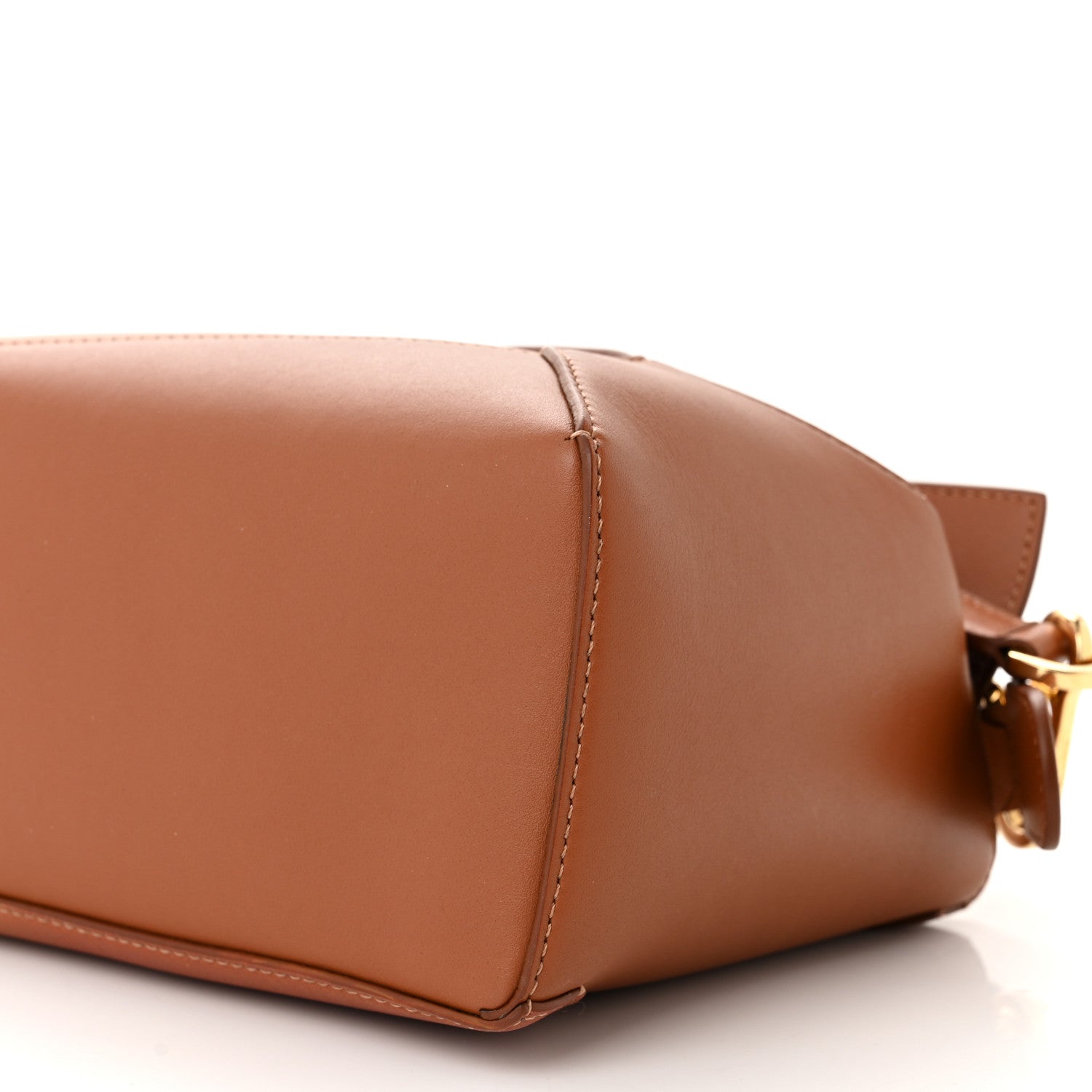 Loewe Calfskin Paula's Ibiza Degrade Small Puzzle Edge Bag Tan Lemon 9 of 9