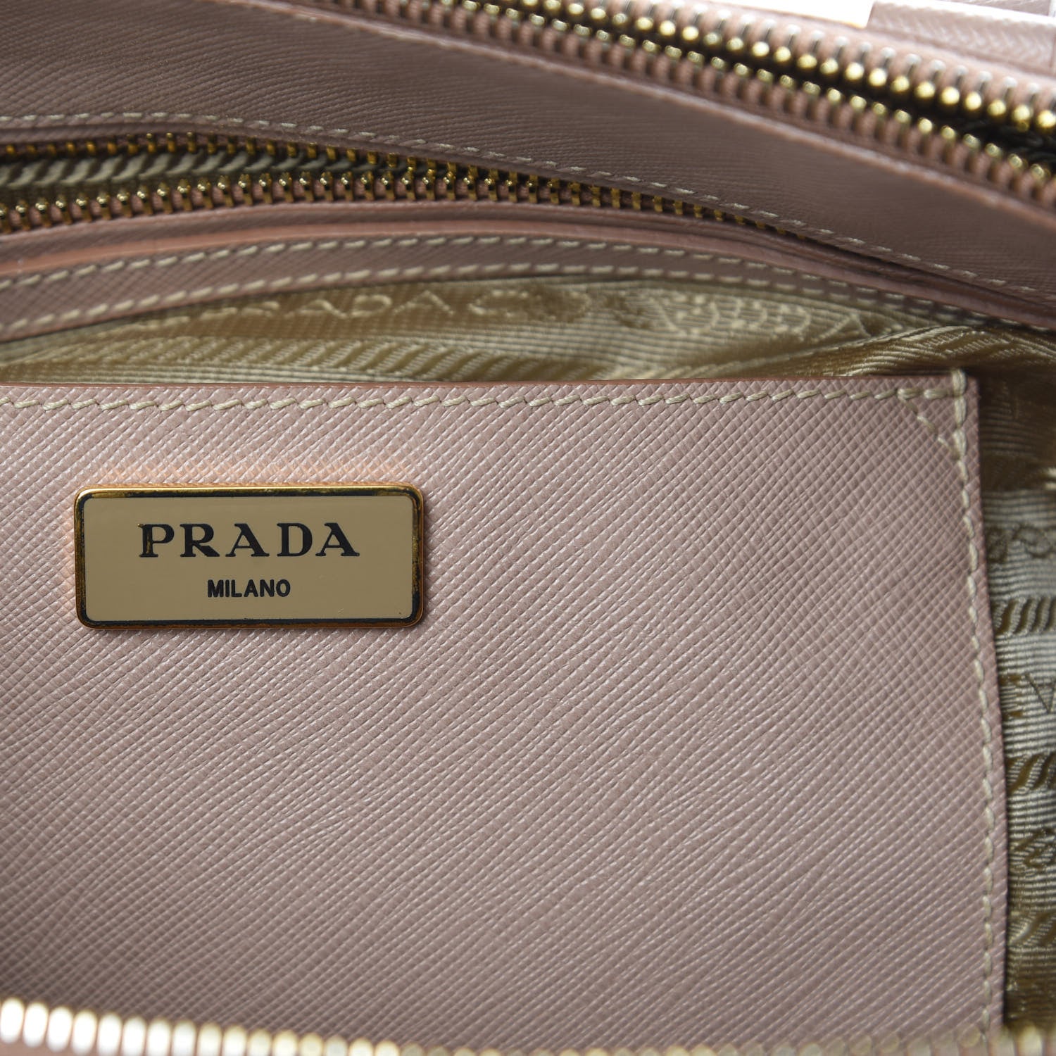 Prada Saffiano Medium Galleria Double Zip Tote Cammeo 8 of 24