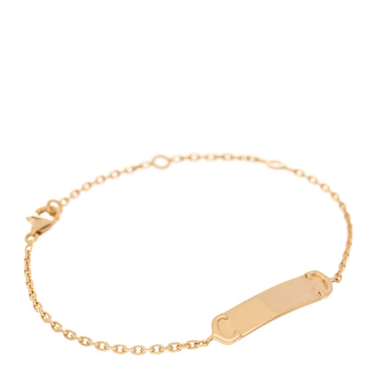 Cartier 18K Yellow Gold ID Chain Bracelet 1 of 3