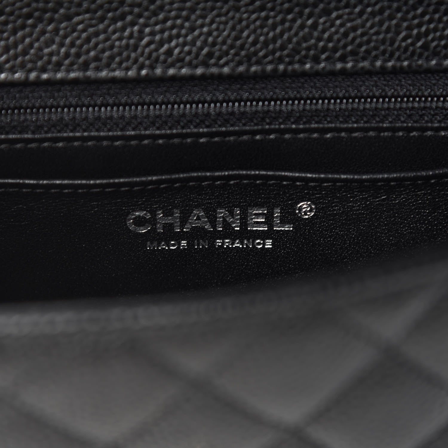 Chanel Caviar Quilted Mini Rectangular Flap Black 8 of 12