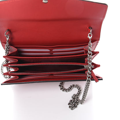 Gucci Elaphe Radiata Mini Dionysus Chain Wallet Hibiscus Red 4 of 8