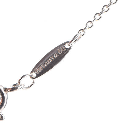 Tiffany Sterling Silver Tsavorite Elsa Peretti 5 Station Color by the Yard Necklace 8 of 9