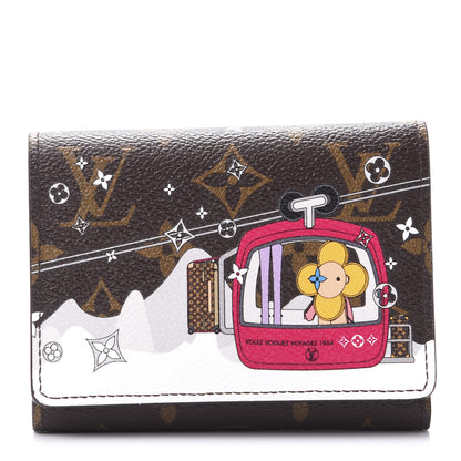 Louis Vuitton Monogram 2019 Christmas Animation Victorine Wallet Fuchsia 1 of 8