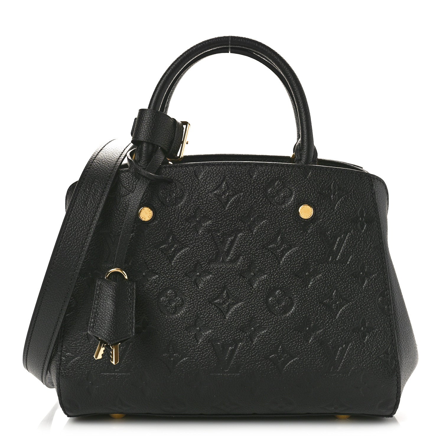 Louis Vuitton Empreinte Montaigne BB Black 1 of 9